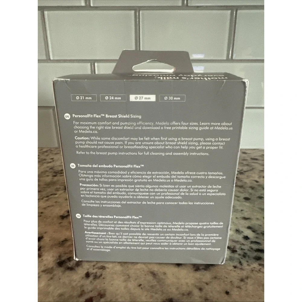 Medela shield personalfit large